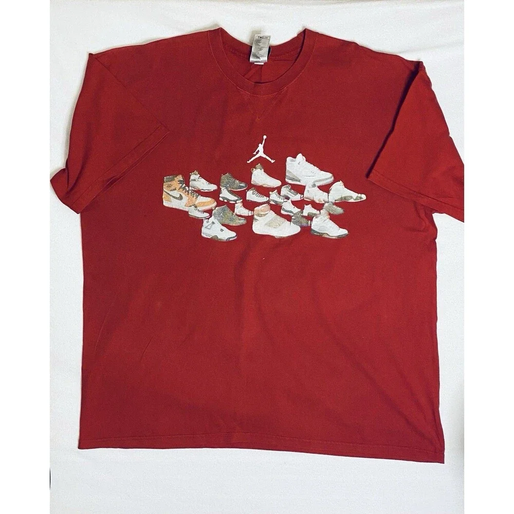 2006 Nike Air Jordan shirt 20th Anniversary History of Air Men’s Size XXL